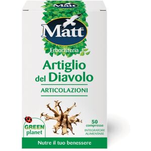 Matt Artiglio Del Diavolo Integratore Per Articolazioni 50 Compresse Matt Artiglio Del Diavolo Integratore Per Articolazioni 50 Compresse