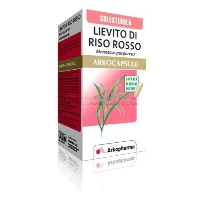 Arkopharma Riso Rosso 45 Capsule - Integratore Colesterolo Arkopharma Riso Rosso 45 Capsule - Integratore Colesterolo