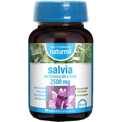 Dietmed Salvia con vitamina B6 e zinco - Supporto menopausa Dietmed Salvia con vitamina B6 e zinco - Supporto menopausa