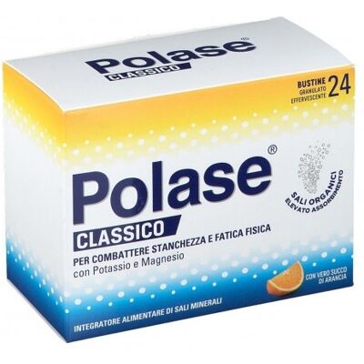 Glaxosmithkline Polase Classico - Integratore di Sali Minerali - Arancia - 24 Bustine Glaxosmithkline Polase Classico - Integratore di Sali Minerali - Arancia - 24 Bustine