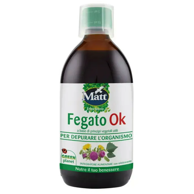 Matt Erboristeria Fegato Ok Depurazione Fegato 500ml Matt Erboristeria Fegato Ok Depurazione Fegato 500ml