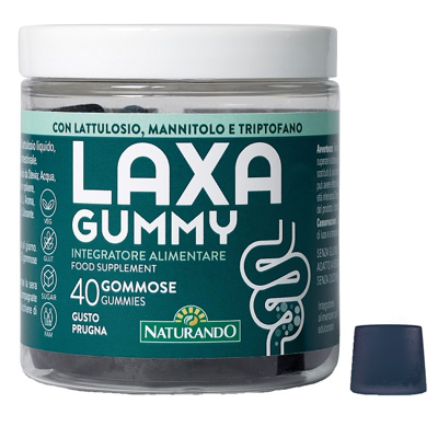 Naturando Laxa Gummy Integratore Regolarità Intestinale 40 Gommose Naturando Laxa Gummy Integratore Regolarità Intestinale 40 Gommose