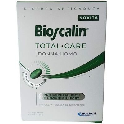 Bioscalin Total Care Verde Integratore Anticaduta Capelli 30 Compresse Bioscalin Total Care Verde Integratore Anticaduta Capelli 30 Compresse