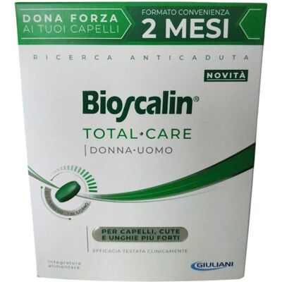 Bioscalin Total Care Verde Integratore Anticaduta Capelli 60 Compresse Bioscalin Total Care Verde Integratore Anticaduta Capelli 60 Compresse
