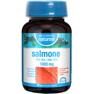 Naturmil Salmone 45 Perle - Cuore & Cervello Naturmil Salmone 45 Perle - Cuore & Cervello