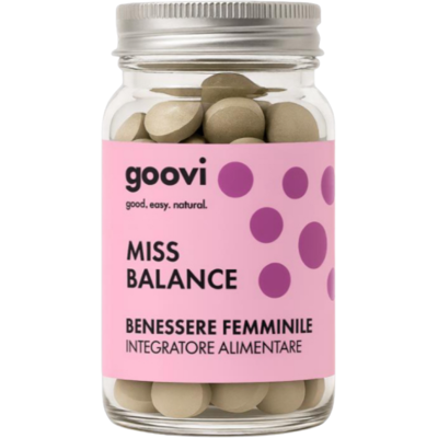 Goovi Miss Balance Integratore Benessere Femminile 60 Compresse Goovi Miss Balance Integratore Benessere Femminile 60 Compresse