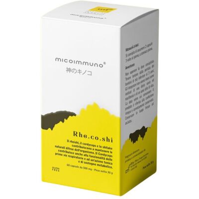 OTI Srl Rhe.Co.Shi Micoimmuno - Supporta il sistema immunitario - 60 Capsule OTI Srl Rhe.Co.Shi Micoimmuno - Supporta il sistema immunitario - 60 Capsule