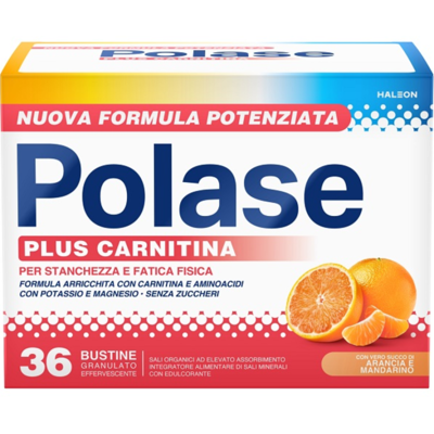 Polase Plus Carnitina Integratore Per Stanchezza Arancia E Mandarino 36 Bustine Polase Plus Carnitina Integratore Per Stanchezza Arancia E Mandarino 36 Bustine