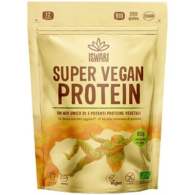Iswari Proteina vegana biologica di canapa - Polvere proteica 250g Iswari Proteina vegana biologica di canapa - Polvere proteica 250g