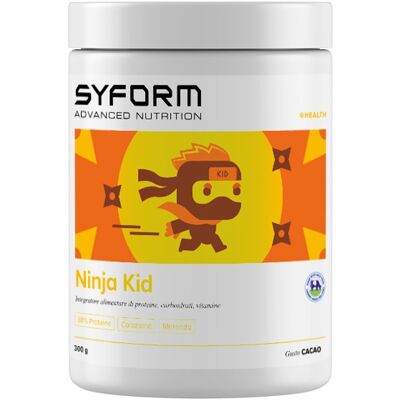 Syform Ninja Kid Cacao Proteine Vitamine Per Bambini 300 G Syform Ninja Kid Cacao Proteine Vitamine Per Bambini 300 G