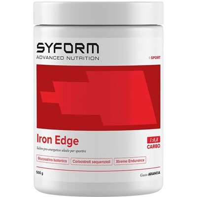 Syform Iron Edge Arancia Sali Minerali Sport 500 G Senza Glutine Syform Iron Edge Arancia Sali Minerali Sport 500 G Senza Glutine