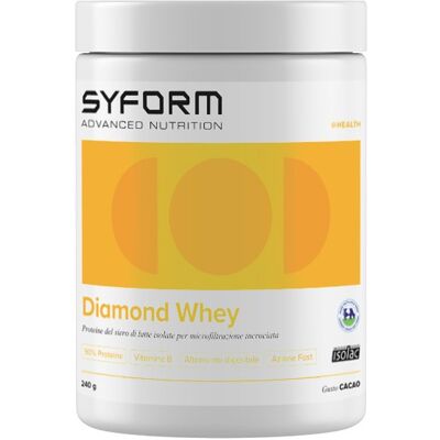 Syform Diamond Whey Proteine Isolate Cacao 240 G Syform Diamond Whey Proteine Isolate Cacao 240 G