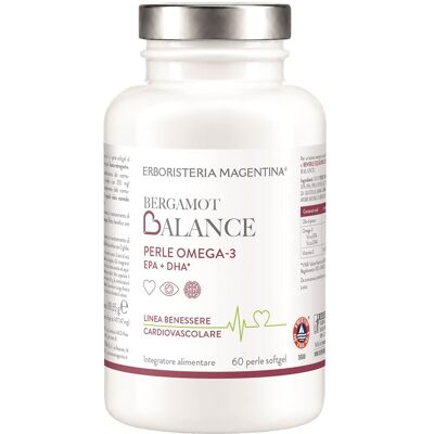 Erboristeria Magentina Bergamot Balance Omega 3 60 Perle Erboristeria Magentina Bergamot Balance Omega 3 60 Perle