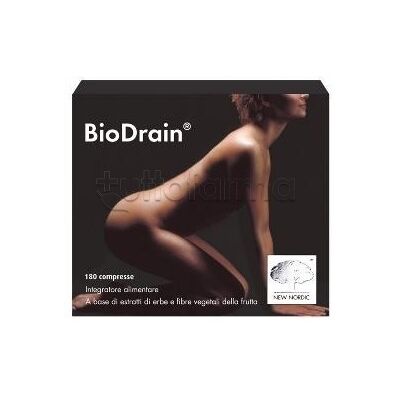 New Nordic Biodrain - Supporto detox a base di erbe - 180 compresse New Nordic Biodrain - Supporto detox a base di erbe - 180 compresse