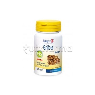 Longlife Grifola Biologico 500mg Capsule - Supporto Immunitario Longlife Grifola Biologico 500mg Capsule - Supporto Immunitario