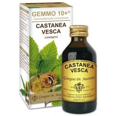 Dr. Giorgini Gemmo 10+ Castagno Integratore Per Difese Immunitarie 100ml Dr. Giorgini Gemmo 10+ Castagno Integratore Per Difese Immunitarie 100ml