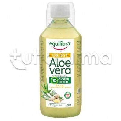 Equilibra Aloe Vera Digest Con Zenzero Integratore Disturbi Digestivi 500ml Equilibra Aloe Vera Digest Con Zenzero Integratore Disturbi Digestivi 500ml