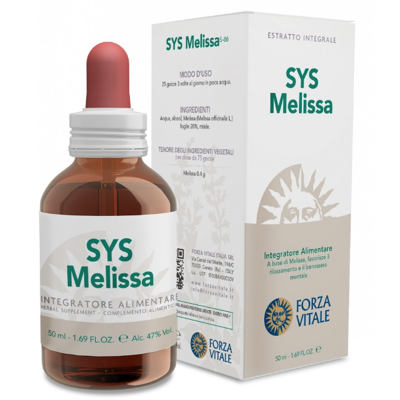 Integratore Relax SYS Melissa di Forza Vitale Integratore Relax SYS Melissa di Forza Vitale