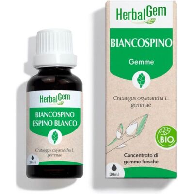 Herbalgem Biancospino Gemmoderivato Macerato Biologico 30 Ml Herbalgem Biancospino Gemmoderivato Macerato Biologico 30 Ml
