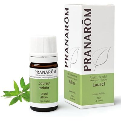 Pranarôm - Laurus nobilis - Foglie di alloro - 5 ml - Olio essenziale Pranarôm - Laurus nobilis - Foglie di alloro - 5 ml - Olio essenziale
