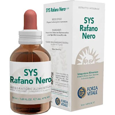 Forza Vitale Sys Ravanello Nero - Supporto digestivo Forza Vitale Sys Ravanello Nero - Supporto digestivo