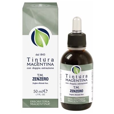 Tintura di Zenzero Magentina - Favorisce la digestione - Contro la nausea - Tinture Tintura di Zenzero Magentina - Favorisce la digestione - Contro la nausea - Tinture
