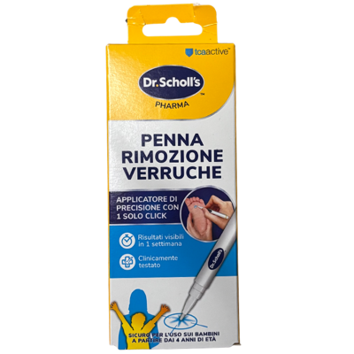 Scholl Penna Per Rimozione Verruche Su Mani E Piedi 2g Scholl Penna Per Rimozione Verruche Su Mani E Piedi 2g