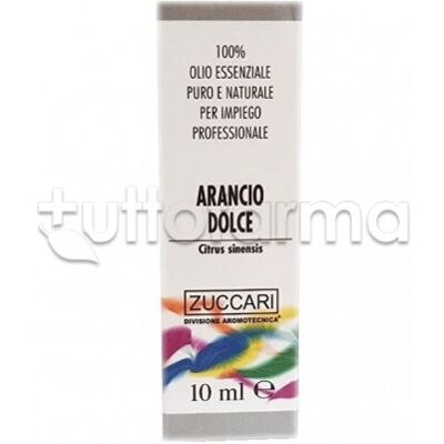 Olio Essenziale Zuccari - Arancio Dolce - 10ml - Aiuta a dissolvere paure e tristezze Olio Essenziale Zuccari - Arancio Dolce - 10ml - Aiuta a dissolvere paure e tristezze