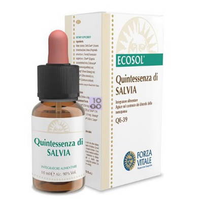 Estratto di Salvia Forza Vitale - Supporto Mestruale e Digestivo Estratto di Salvia Forza Vitale - Supporto Mestruale e Digestivo