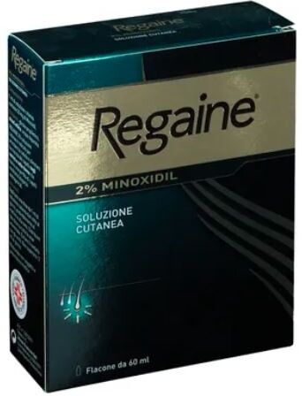 Johnson & Johnson Regaine Soluzione 2% 60 Ml Minoxidil Per Ridurre Caduta Capelli