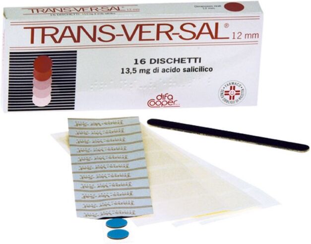 Difa Cooper Transversal 16 Cerotti Per Verruche E Calli Diametro 12 Mm
