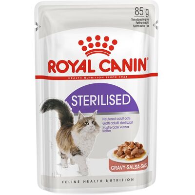 Royal Canin Feline Health Nutrition Wet Sterilised Per Gatti Sterilizzati 12 Bustine Da 85g Royal Canin Feline Health Nutrition Wet Sterilised Per Gatti Sterilizzati 12 Bustine Da 85g