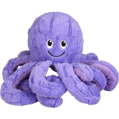 Flamingo Gioco Peluche Polpo Lorio Per Cani 25cm Con Crepitio Flamingo Gioco Peluche Polpo Lorio Per Cani 25cm Con Crepitio