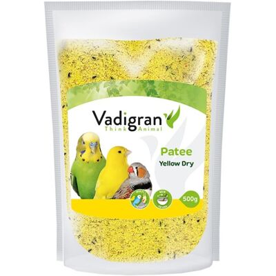 Vadigran Patee Uccelli Dry Yellow Alimento Complementare 500g Vadigran Patee Uccelli Dry Yellow Alimento Complementare 500g