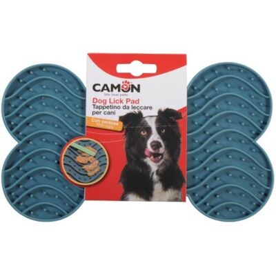 Camon Tappetino da Leccare per Cani - Silicone 22x13cm - Sollievo dallo Stress Camon Tappetino da Leccare per Cani - Silicone 22x13cm - Sollievo dallo Stress