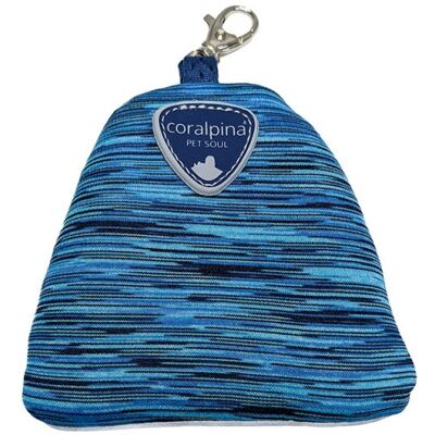 Distributore di sacchetti per cani Coralpina - Melange blu Distributore di sacchetti per cani Coralpina - Melange blu