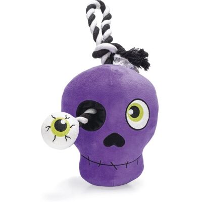 Beeztees Halloween Skull Gioco Peluche Cane 35x16,5x12cm Beeztees Halloween Skull Gioco Peluche Cane 35x16,5x12cm