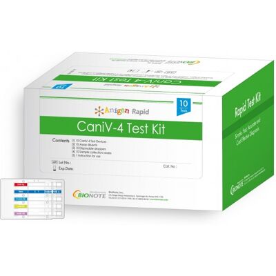Rapid Caniv-4 Test Diagnostico Veterinario Cani 10 Test Rapid Caniv-4 Test Diagnostico Veterinario Cani 10 Test
