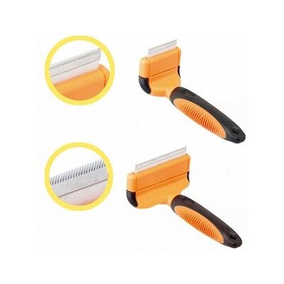 Slanatore Professionale 76 Mm Camon Per Cani E Gatti, Rimozione Sottopelo, 7,6 Cm Slanatore Professionale 76 Mm Camon Per Cani E Gatti, Rimozione Sottopelo, 7,6 Cm