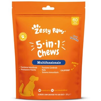 ZESTY PAWS Integratore per Cani - 5 in 1 Vantaggi - 200G ZESTY PAWS Integratore per Cani - 5 in 1 Vantaggi - 200G