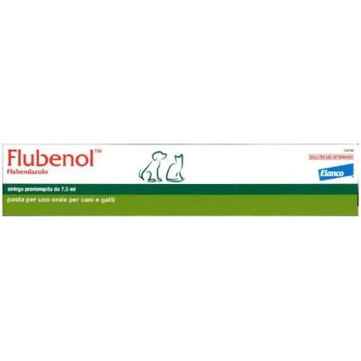 Elanco Flubenol Pasta 7,5ml per Parassiti Intestinali - Cani & Gatti Elanco Flubenol Pasta 7,5ml per Parassiti Intestinali - Cani & Gatti