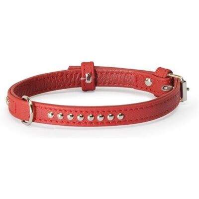 Collare Con Borchiette Rosso Camon Per Cani Taglia Piccola E Media 15 X 450 Mm Collare Con Borchiette Rosso Camon Per Cani Taglia Piccola E Media 15 X 450 Mm