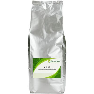 APA-CT Greenvet Ax 23 Mangime Complementare Per Benessere Cavalli, Bovini 5 Kg APA-CT Greenvet Ax 23 Mangime Complementare Per Benessere Cavalli, Bovini 5 Kg