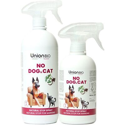 Union Bio No Dog & Cat Repellente Naturale Cani E Gatti 500 Ml Union Bio No Dog & Cat Repellente Naturale Cani E Gatti 500 Ml