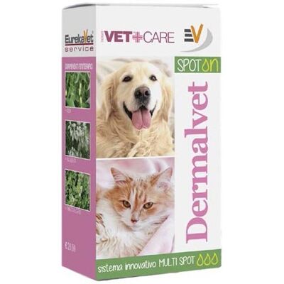 Eureka Vet Service Vetcare Dermalvet Spot-On Coadiuvante Dermatiti Cani E Gatti 30 G Eureka Vet Service Vetcare Dermalvet Spot-On Coadiuvante Dermatiti Cani E Gatti 30 G
