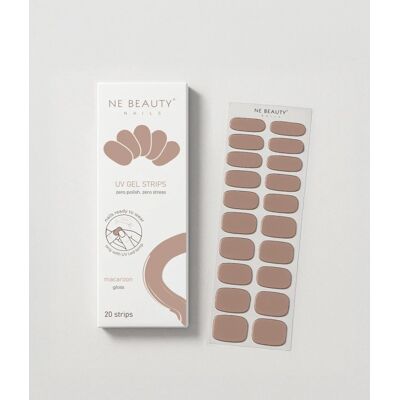 Ne Beauty Nails Ne Beauty Macaroon Uv 20 Strips Per Manicure Professionale Rosa Malva 20 Strisce In Gel Ne Beauty Nails Ne Beauty Macaroon Uv 20 Strips Per Manicure Professionale Rosa Malva 20 Strisce In Gel