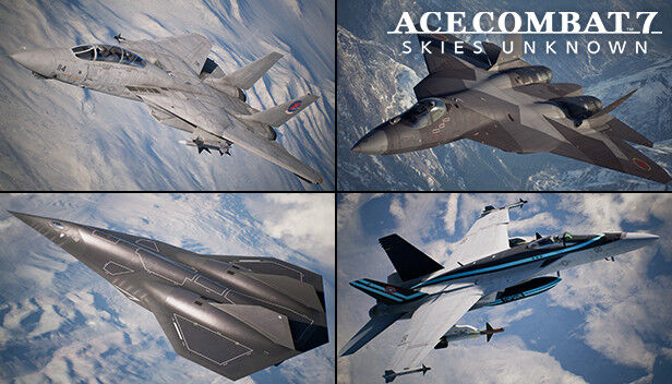 Bandai Namco Entertainment Inc ACE COMBAT 7: SKIES UNKNOWN - TOP GUN: Maverick Aircraft Set