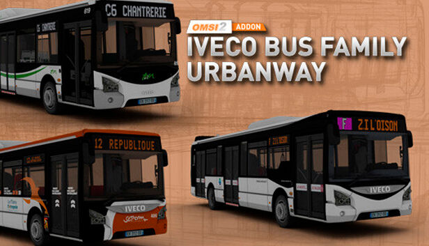 Aerosoft GmbH OMSI 2 Add-on IVECO Bus Family Urbanway