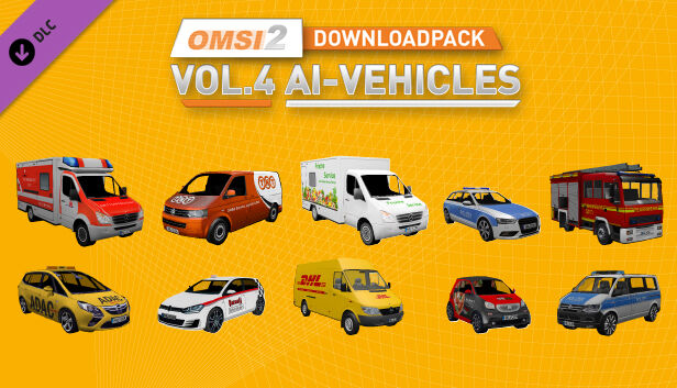 Aerosoft GmbH OMSI 2 Downloadpack Vol. 4 - AI-Vehicles