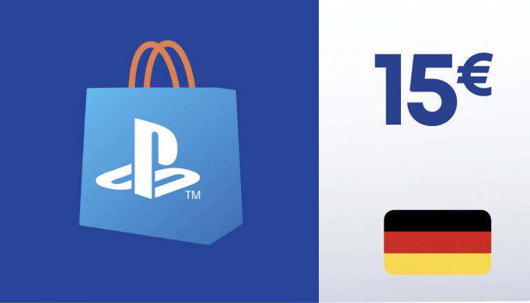 Sony Interactive Entertainment PlayStation Network Card &#8364;15 - PSN Germany